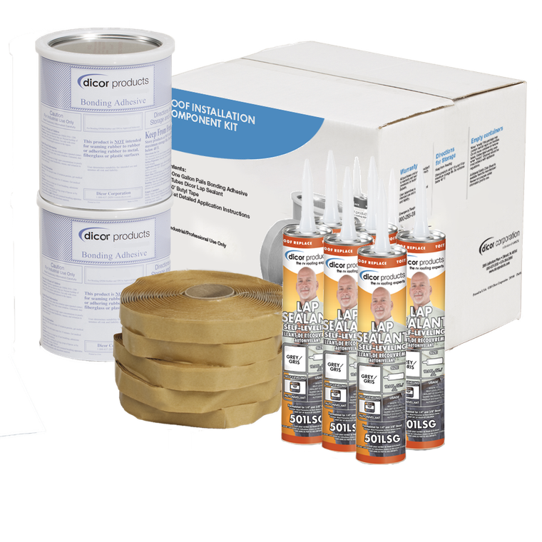 Dicor Corp - Gray Installation Kit - 401-CK-G