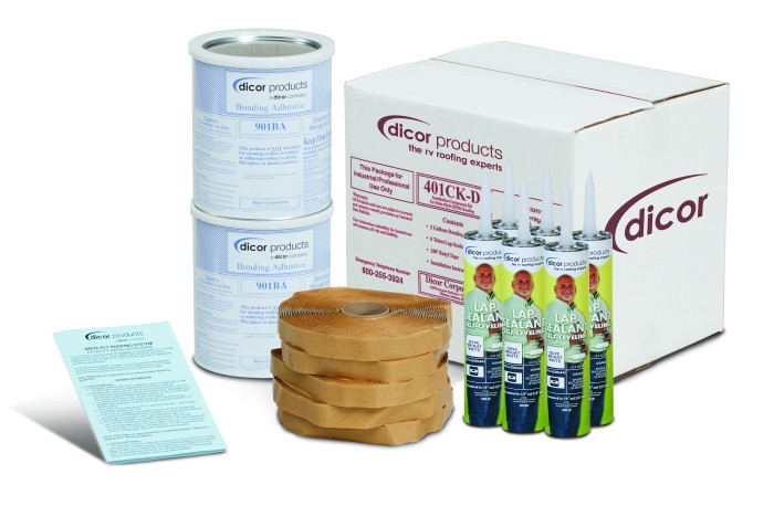 Dicor Corp - Ivory Installation Kit - 401CK-V
