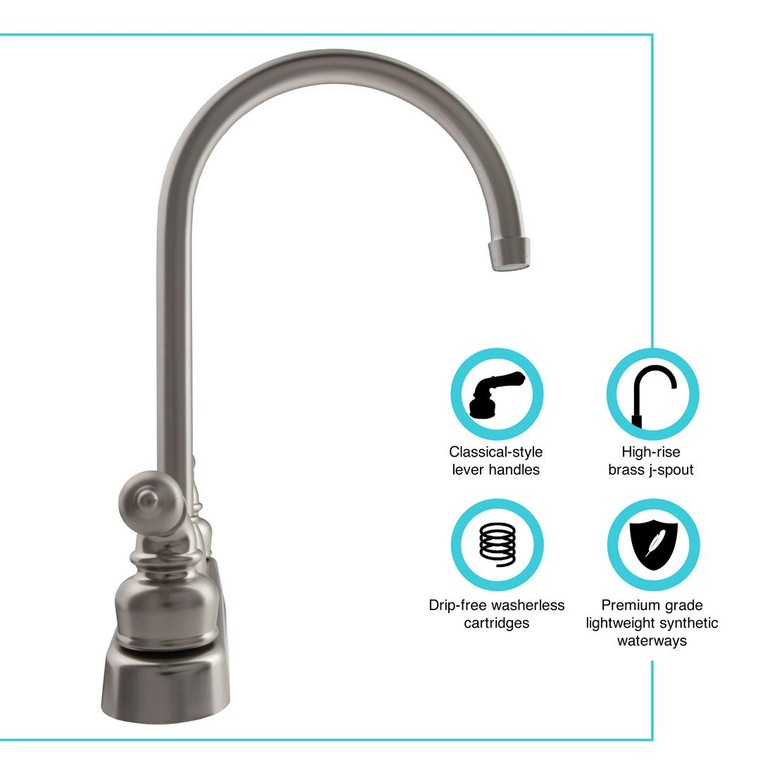 Dura Faucet - J-spoutbsn - DF-PK330HC-SN
