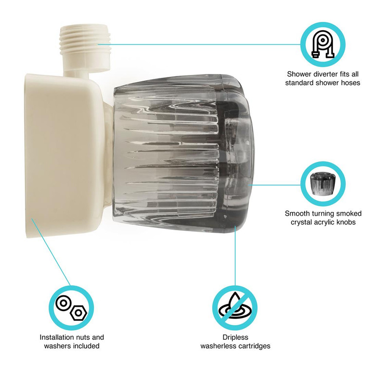 Dura Faucet - Shwbisque - DF-SA100S-BQ