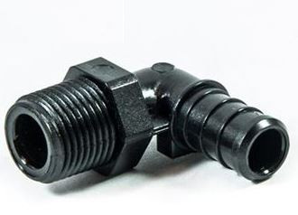 Elkhart Supp - 1/2' X 3/8' Mpt Elbow - 28810