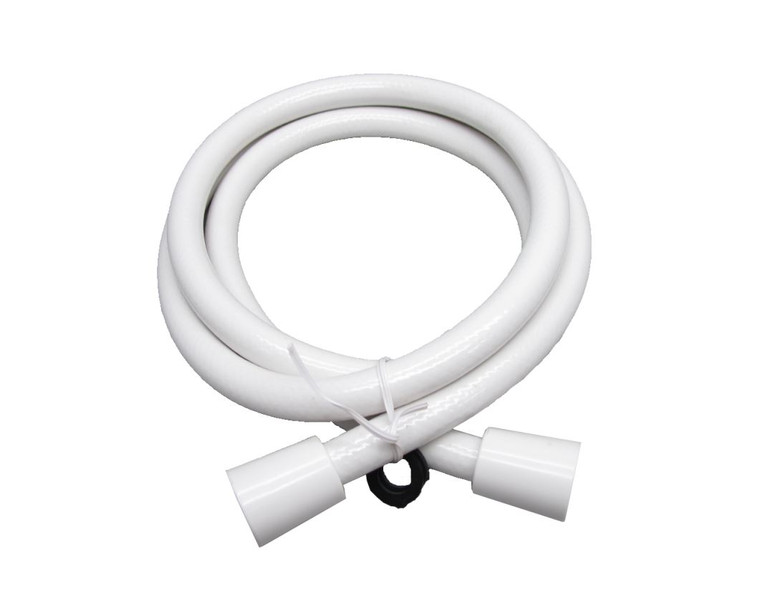 Empire Fauce - 5-function 60'metal Shower Hose Wh - CRD-DX-HS80W