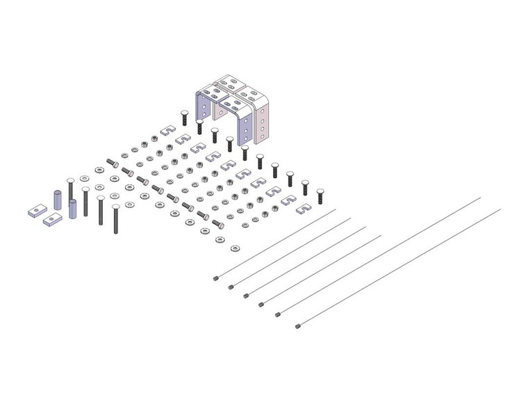 Husky Towing - 10 Bolt Rail Install Kit - 31622