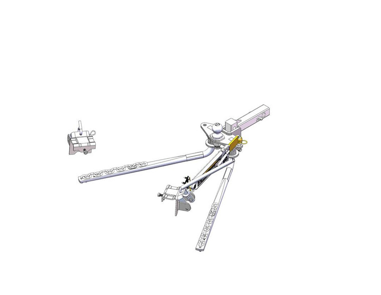 Husky Towing - 800-1200lb Wdh W/sway/ball-2-5/16 - 30849