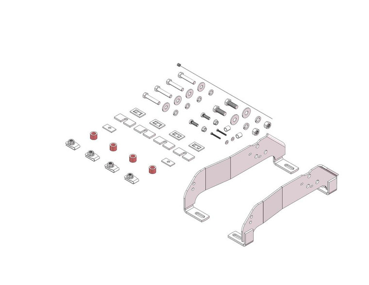 Husky Towing - Custom Bracket Kit Chevy All - 31397