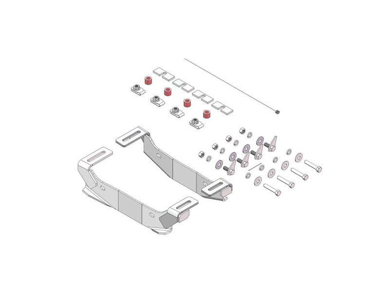 Husky Towing - Custom Bracket Kit Gmc/chevy - 31852