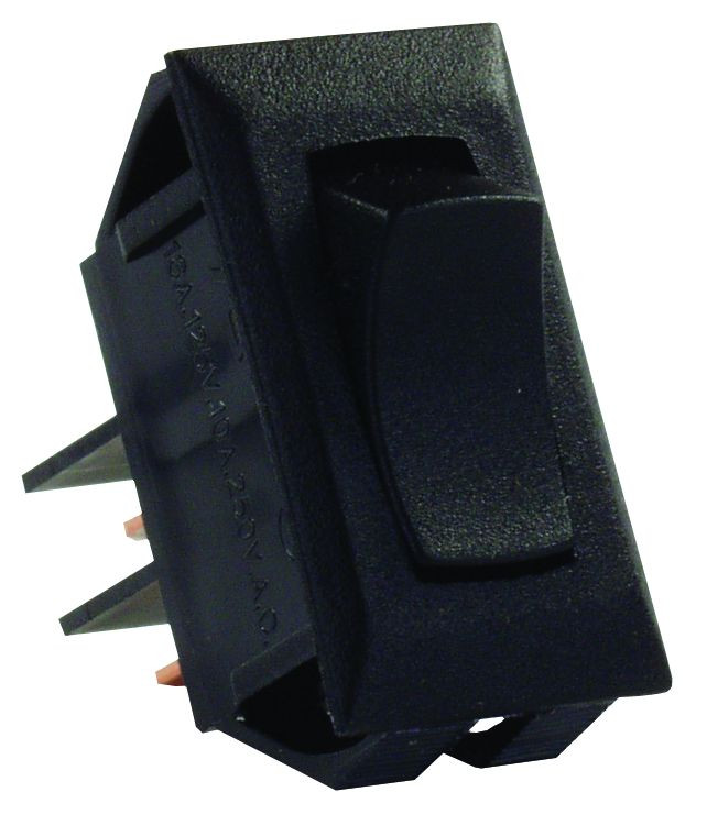 Jr Products - 12v Mom-on/off Sw  Bk - 12705