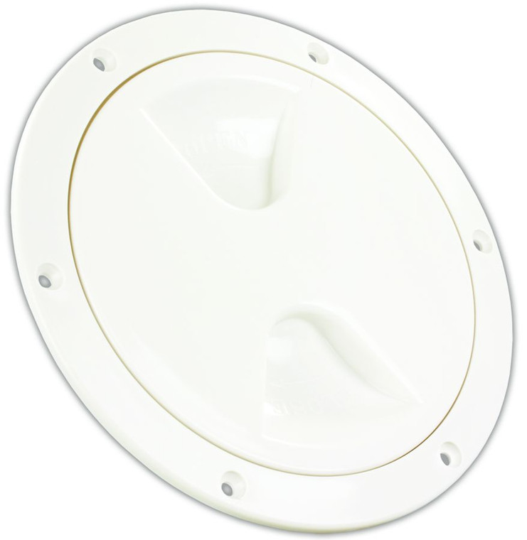Jr Products - 4' Access/deck Plate  Wht - 31005