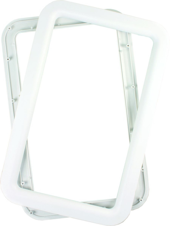Jr Products - Door Window Frame  White - 11011