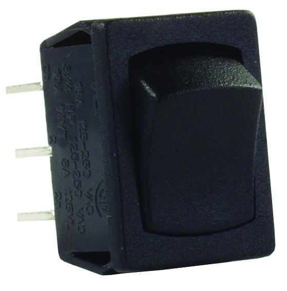 Jr Products - Mini-12v Dbl P On/o0w Bk - 12805