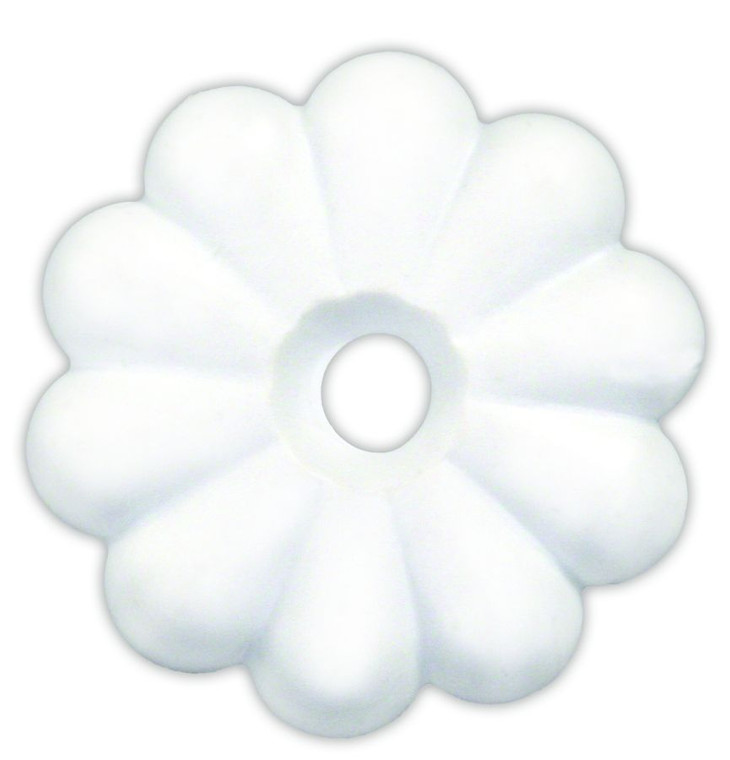 Jr Products - Plastic Rosettes  Wht - 20455