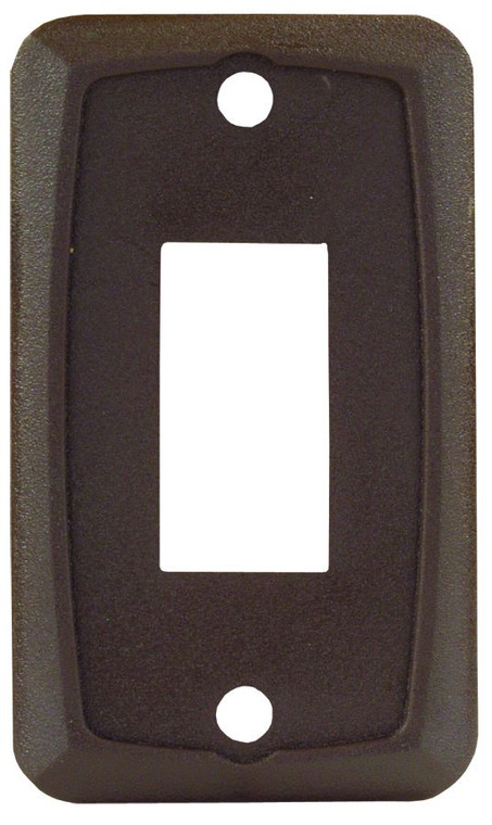 Jr Products - Sgl Face Plate  Br - 12865