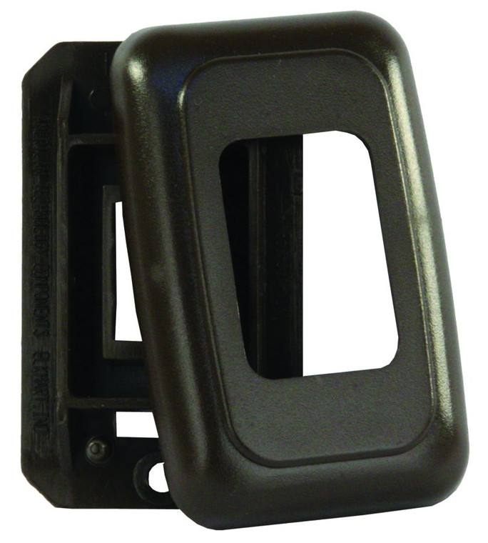 Jr Products - Sgl Sw Base&face Plate Br - 12195