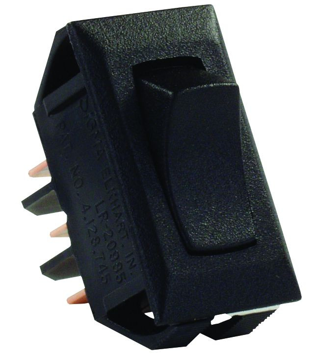 Jr Products - Std 12v On/off/on Sw  Bk - 12665