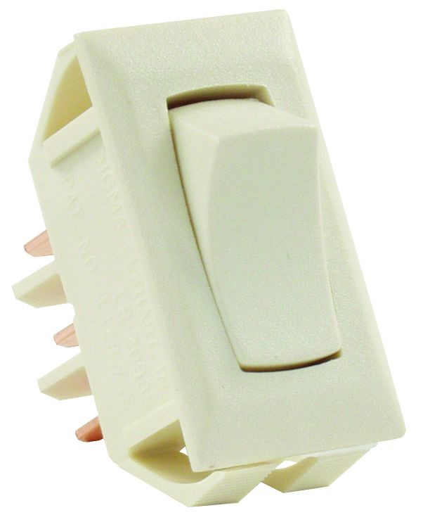 Jr Products - Std 12v On/on Sw  Ivory - 12655