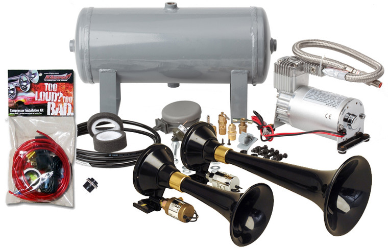 Kleinn Auto - Hk5 Triple Horn Kit - HK5