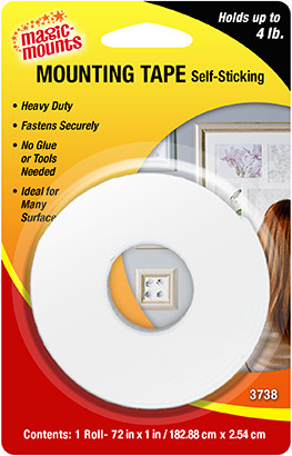 Magic Mounts - 1' X 72' Hd Mounting Tape - 3738