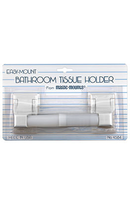 Magic Mounts - Bath Tissue Holder 1pk Wh - 4584W