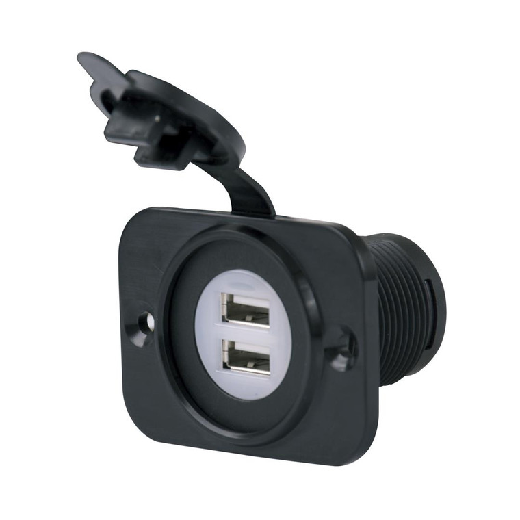 Marinco - 12v Dual Usb - 12VDUSBRV