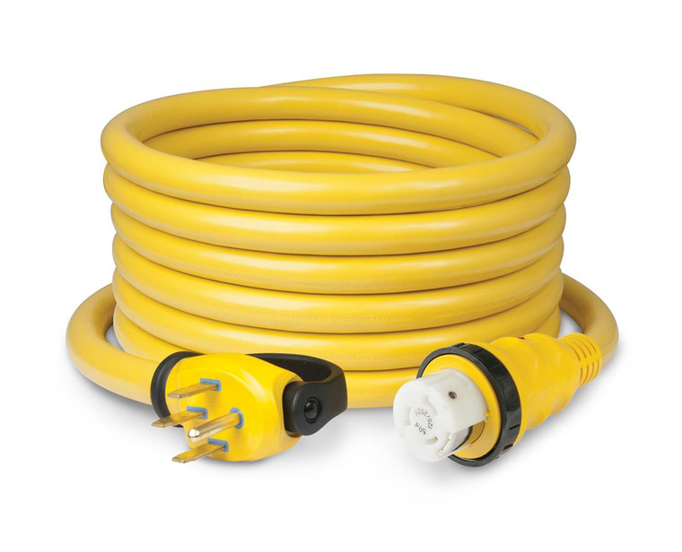 Marinco - 50a 25' Cordset W/led - 6152SPPRV-25