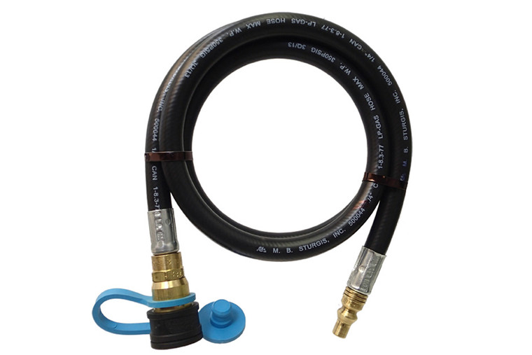 Mb Sturgis - Dual Qd Hose.  Male Qd Plug X Femal - 100395-72-MBS