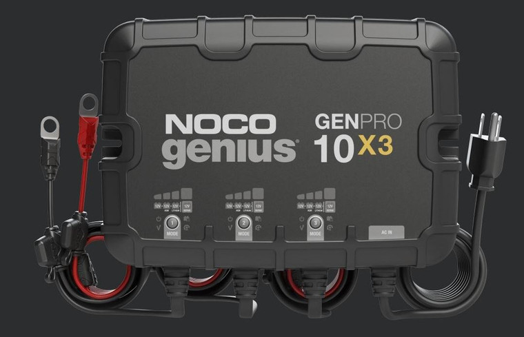 Noco - 3-bank 30a Onboard Battery Charger - GENPRO10X3