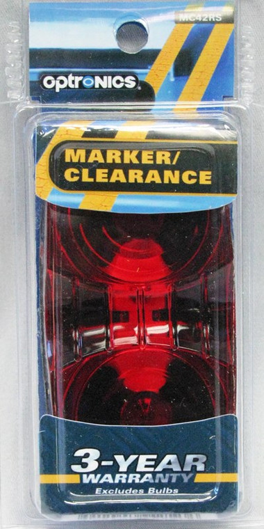 Optronics - Dbl Bullseye Mark/cl Lite Red - MC42RS