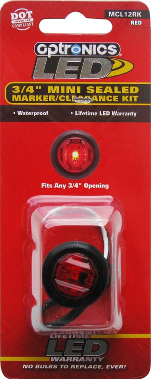 Optronics - Led Uni-light Kit; Red - MCL12RK