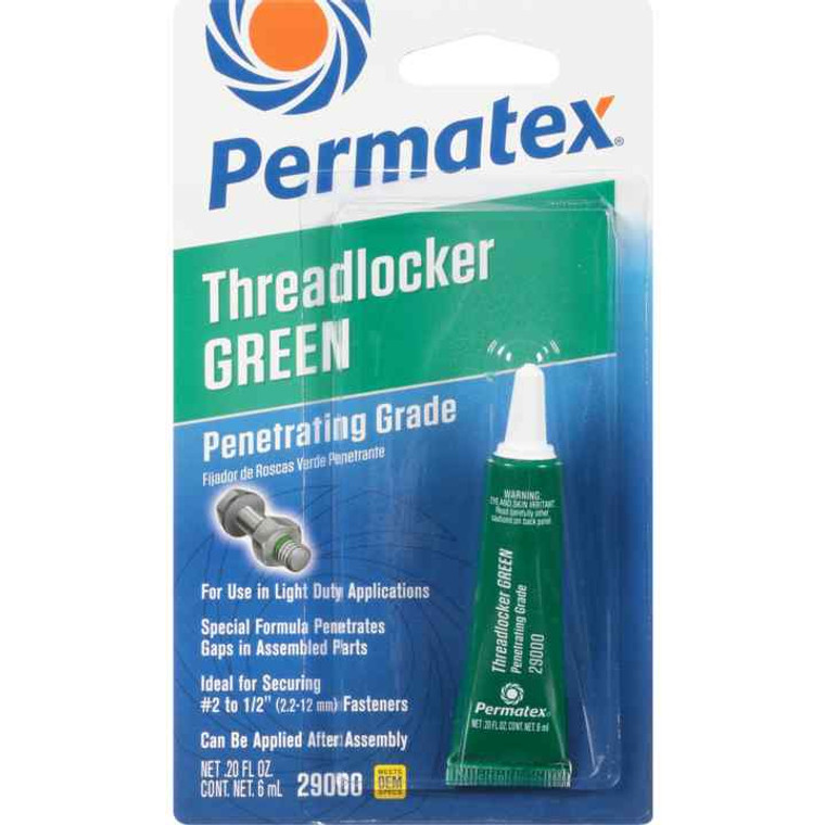 Permatex - Locktite - Threadlocker 6ml Tube - 29000