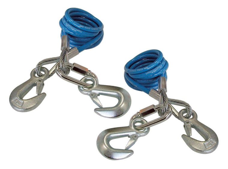 Roadmaster - 1pr 68' Coiled Safty Cabl - 643-2