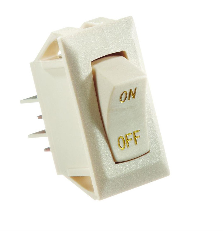 Rv Designer - 10a Ivory Rocker Switch W - S279
