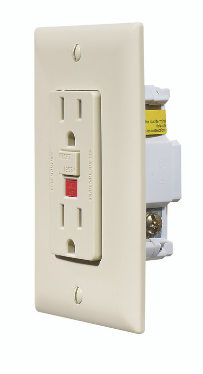 Rv Designer - Dual Gfci Outlet-ivory - S803