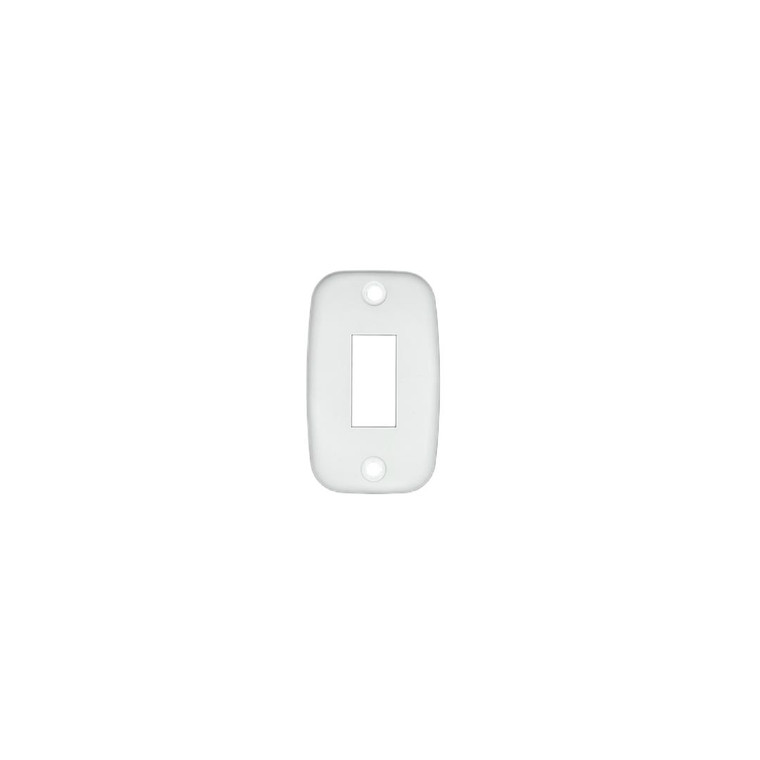Rv Designer - Single Mounting Plate-whi - S381