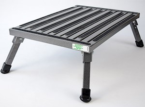 Safety Step - Xl Folding Step  Gray - XL-08C-G