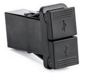 Sierramarine - Dual Port Usb 2.0 Charger  Square D - AP10020
