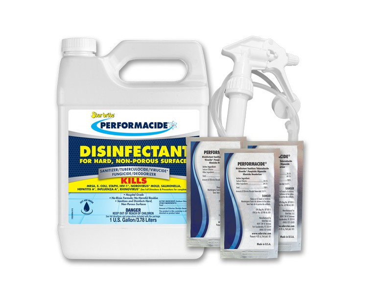 Star Brite - Performacide Disinf 3 Pk Gallon Kit - 102000