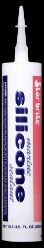 Star Brite - Silicone Sealant 10.3oz Wht - Ca - 82121