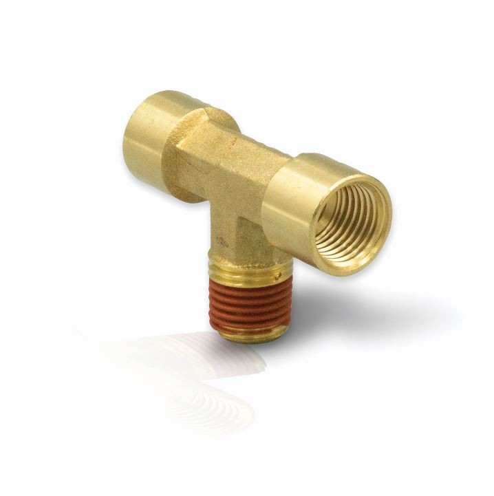 Suburban Mfg - Brass Fitting  T Connector  1/4' In - LP-BTCON