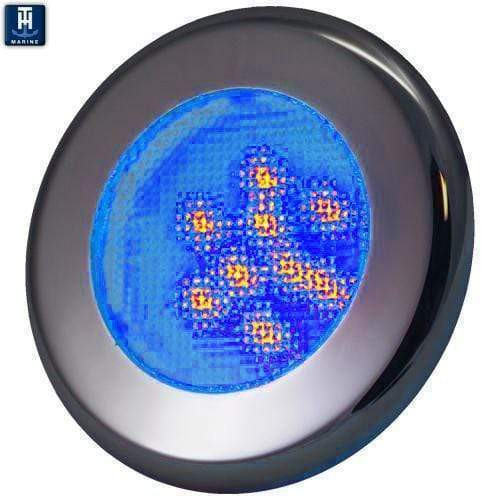T-h Marine - 3' Blue Recessed Flood Led - LED-51849-DP