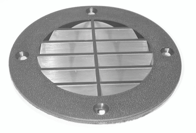 T-h Marine - 4' Black Vent Cover - LV-1-DP