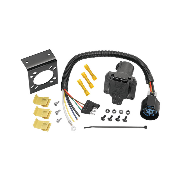 Tow Ready - 7 To 4 Way Kit W/bracket - 20125