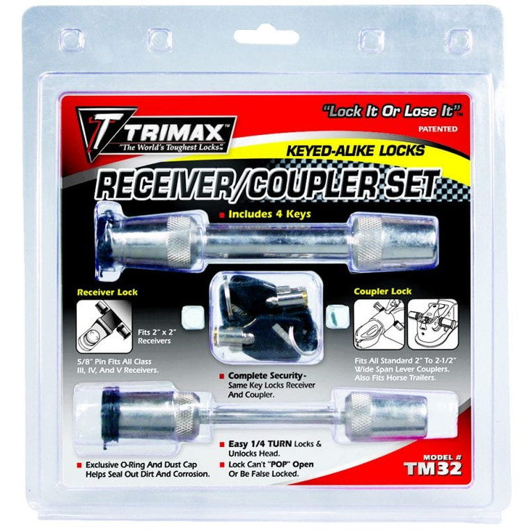 Trimax - T3&tc2 5/8 Rec & 2 1/2 Lk - TM32