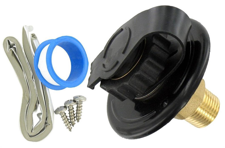 Valterra - 2-3/4' Pls Water Inlet Le - A01-0169LFVP