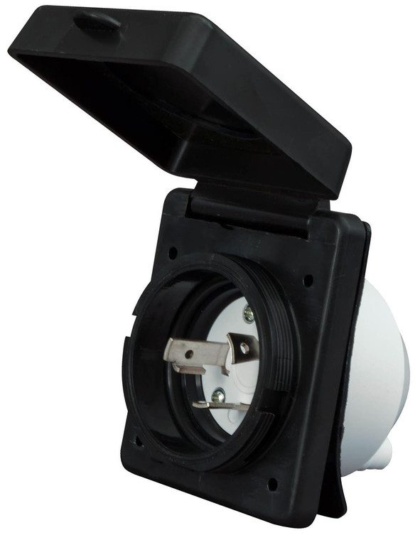 Valterra - 30a Inlet  Black  Carded - A10-30INBKVP