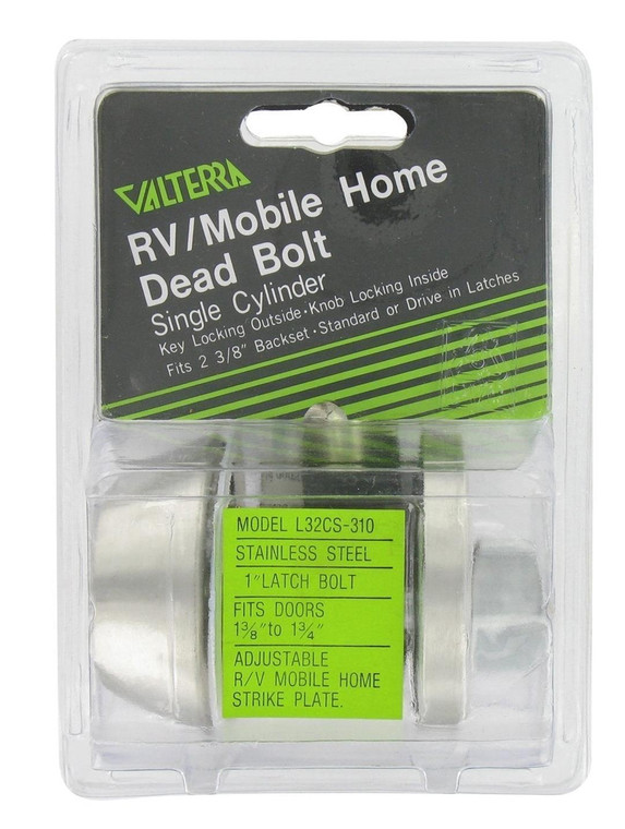 Valterra - Deadbolt  Sgl. Cyl. 1' - L32CS3108