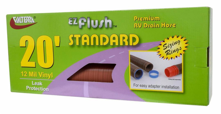 Valterra - Ez Flush Hose 20' 12 Mil - D04-0016