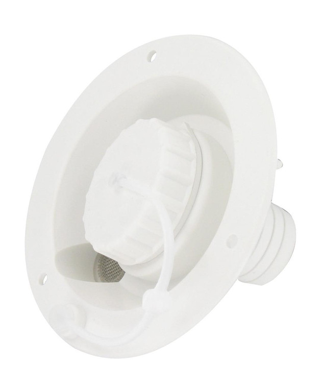 Valterra - Grav Wtr Inlet Wht Bulk - A01-2003