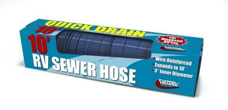 Valterra - Quick Drain Hose 10' Blue - D04-0045