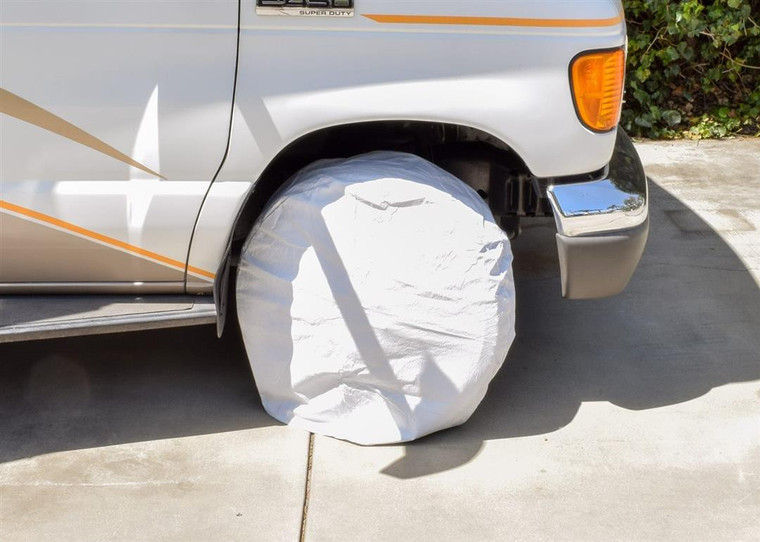 Valterra - Rv Wheel Cover 2 White 24 -26 - A10-1200