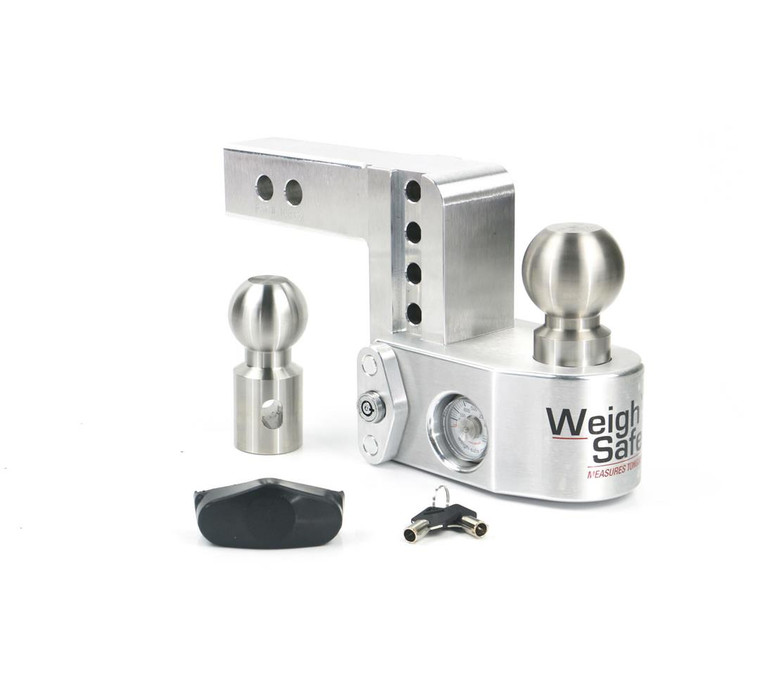 Weigh Safe - 4inadj Ballmount 2inshank - WS4-2